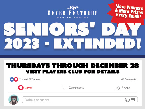 Seniors Get The Best Offers At Seven Feathers Casino Resort In Canyonville Oregon