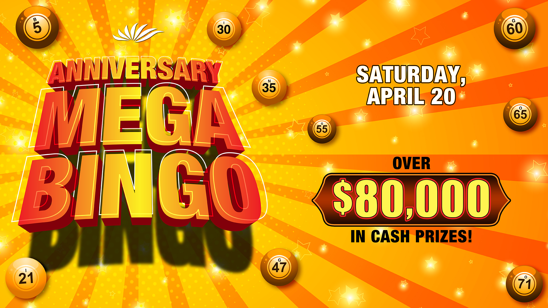 Over $80,000 Will Go During Anniversary MEGA Bingo At Seven Feathers Casino Resort