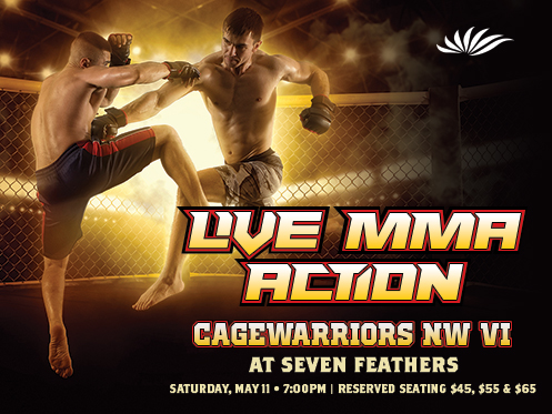 See Live MMA Action At Seven Feathers Casino Resort