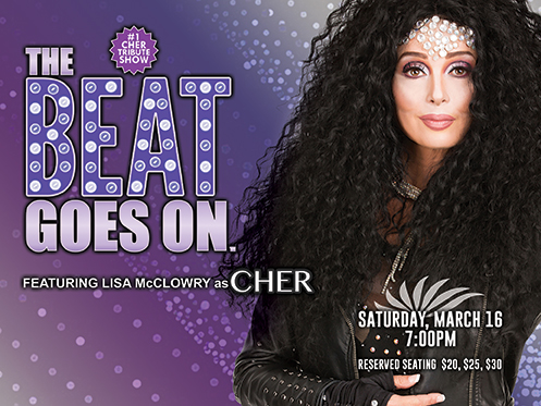 See The Beat Goes On Featuring Lisa McClowry as Cher At Seven Feathers Casino Resort In Canyonville Oregon