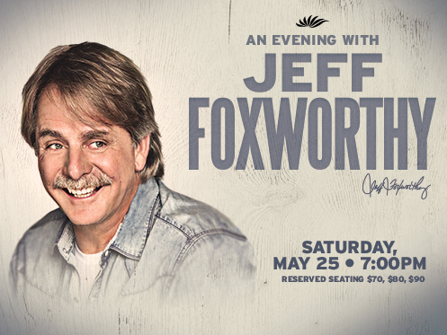 Comedian Jeff Foxworthy Performs Live At Seven Feathers Casino Resort In Canyonville Oregon