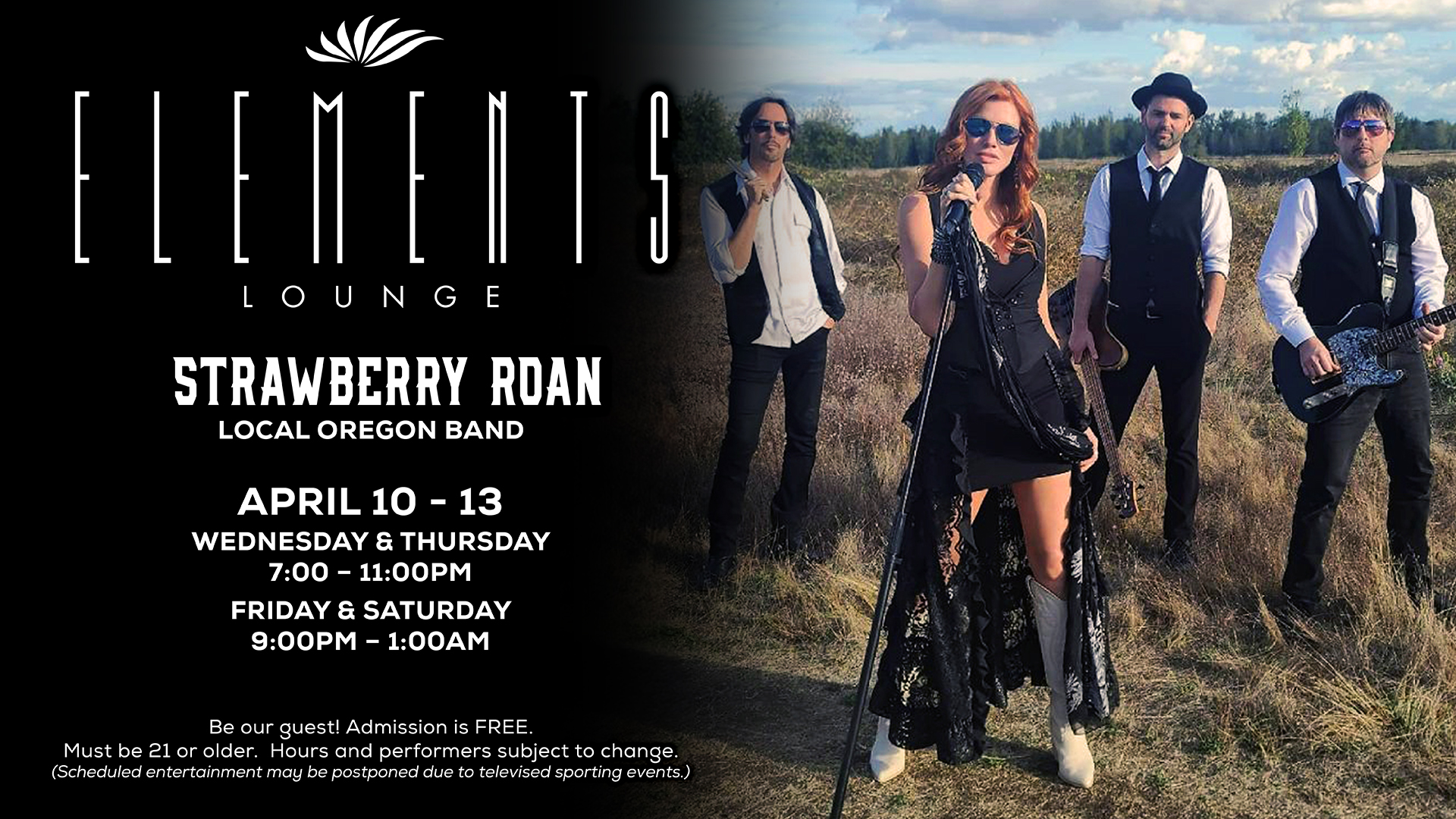 Strawberry Roan Performs Live At Seven Feathers Casino Resort In Canyonville Oregon