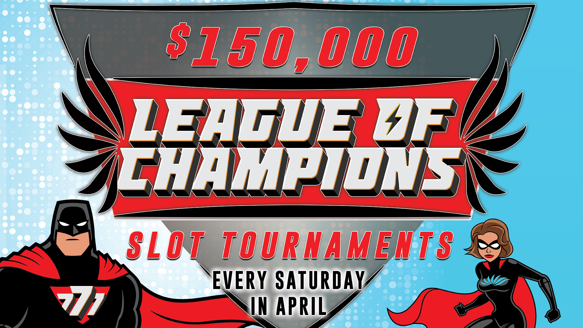 Seven Feathers Casino Resort Offers Players A Chance To Win Each Saturday In April With League Of Champions Slot Tournaments