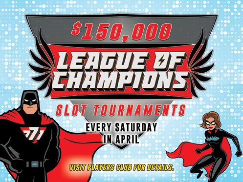 Seven Feathers Casino Resort Offers Guests A Chance To Play And Win During The League Of Champions Slot Tournament This April