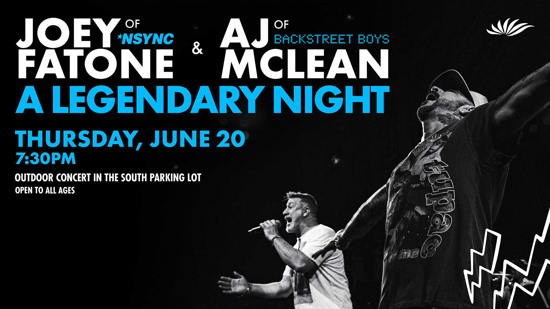 Joey Fatone and AJ McLean Perform Live At Seven Feathers Casino Resort This June