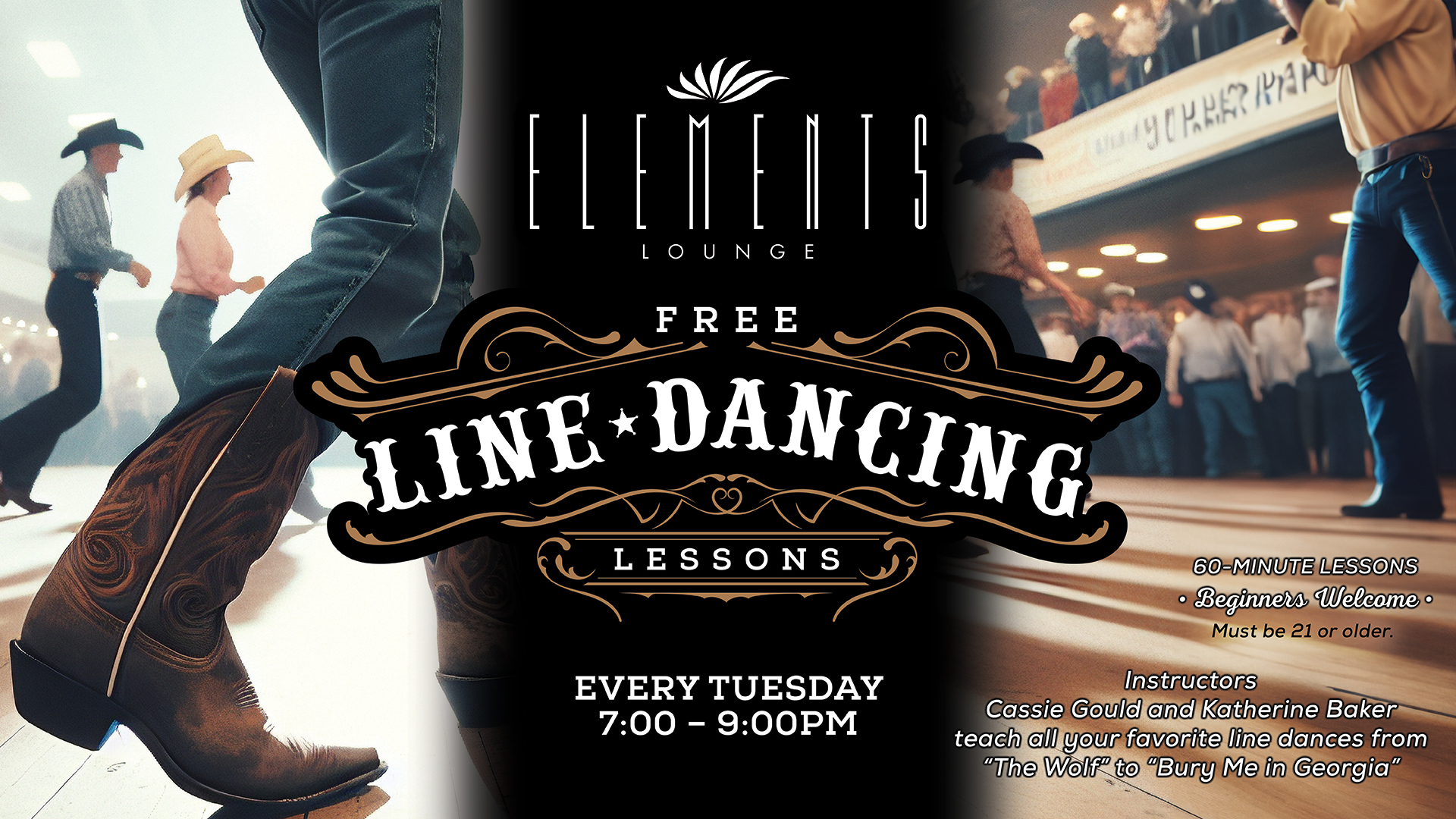 Seven Feathers Casino Resort Hosts Free Line Dancing In The Elements Lounge