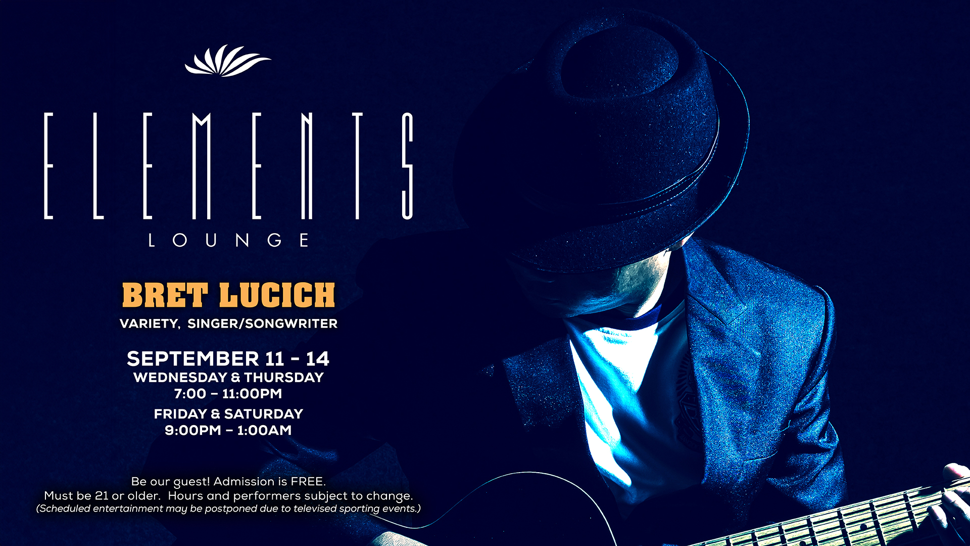 See Bret Lucich at Seven Feathers Casino Resort