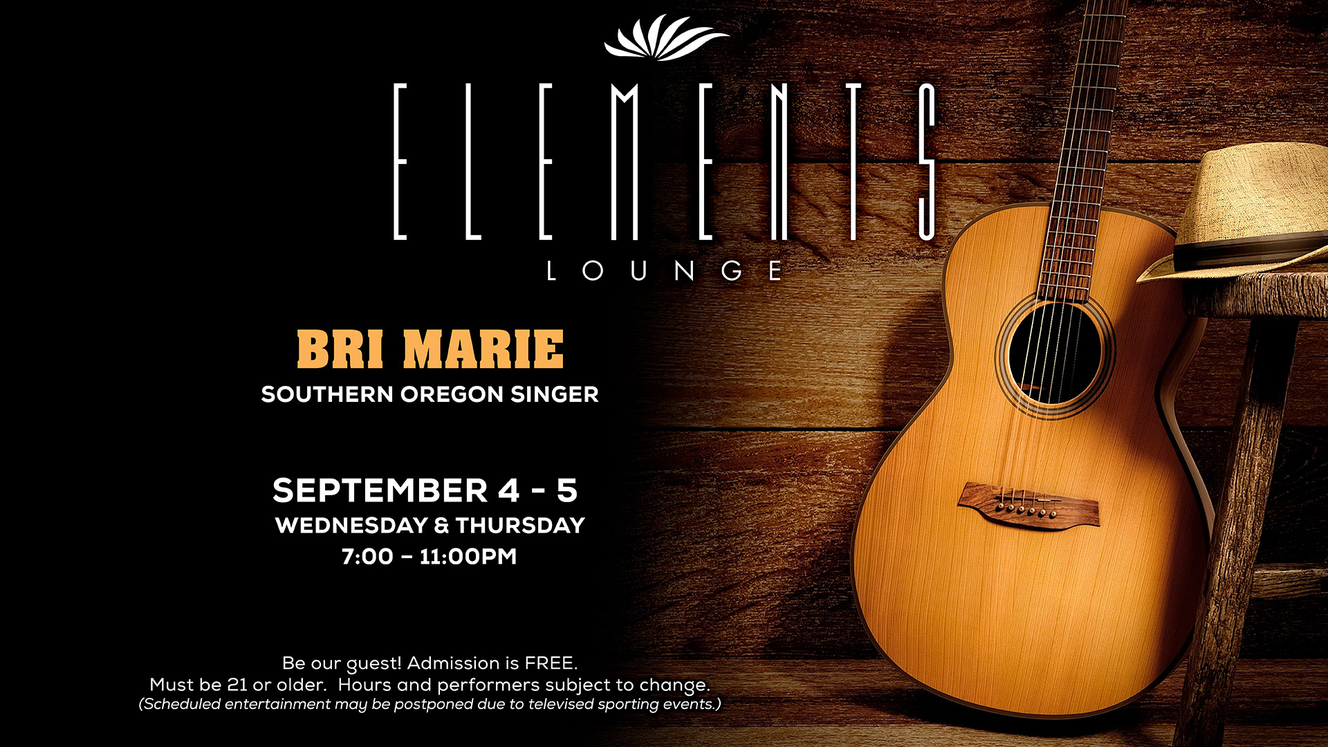 See Bri Marie at Seven Feathers Casino Resort