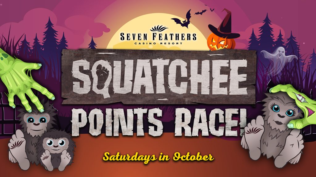 Participate In The Squatchee Points Race This October At Seven Feathers Casino Resort