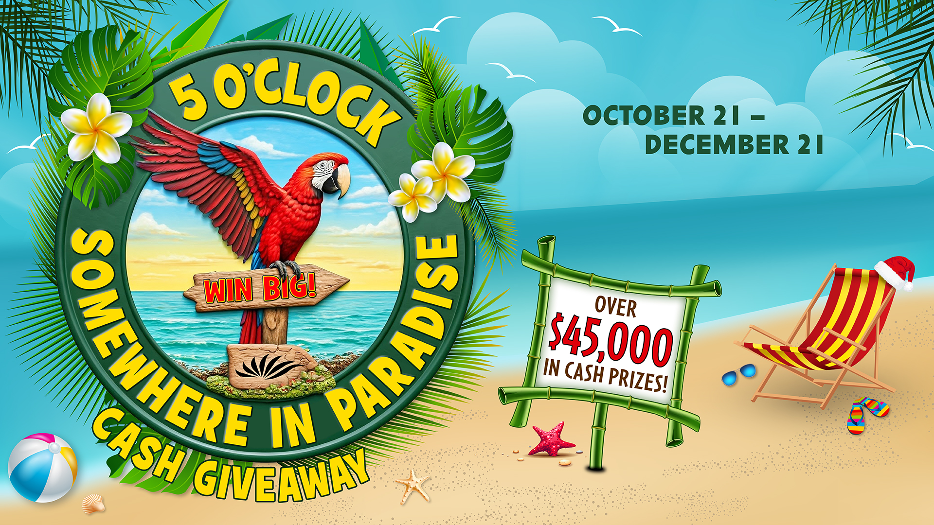 Join The Fun at Seven Feathers Casino For A Chance To Win Cash This November and December