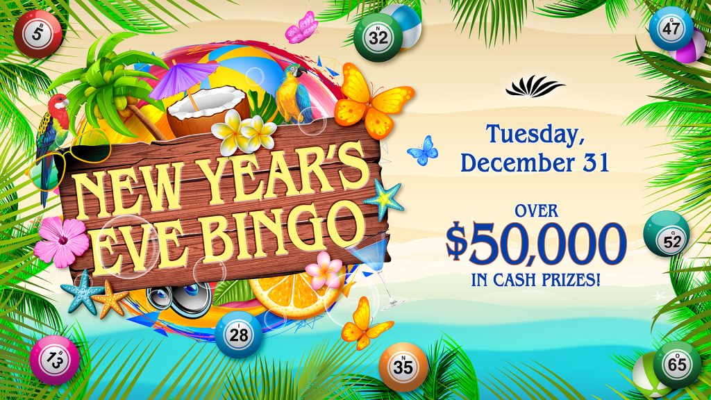 Play Bingo At Seven Feathers Casino Resort This New Year's Eve