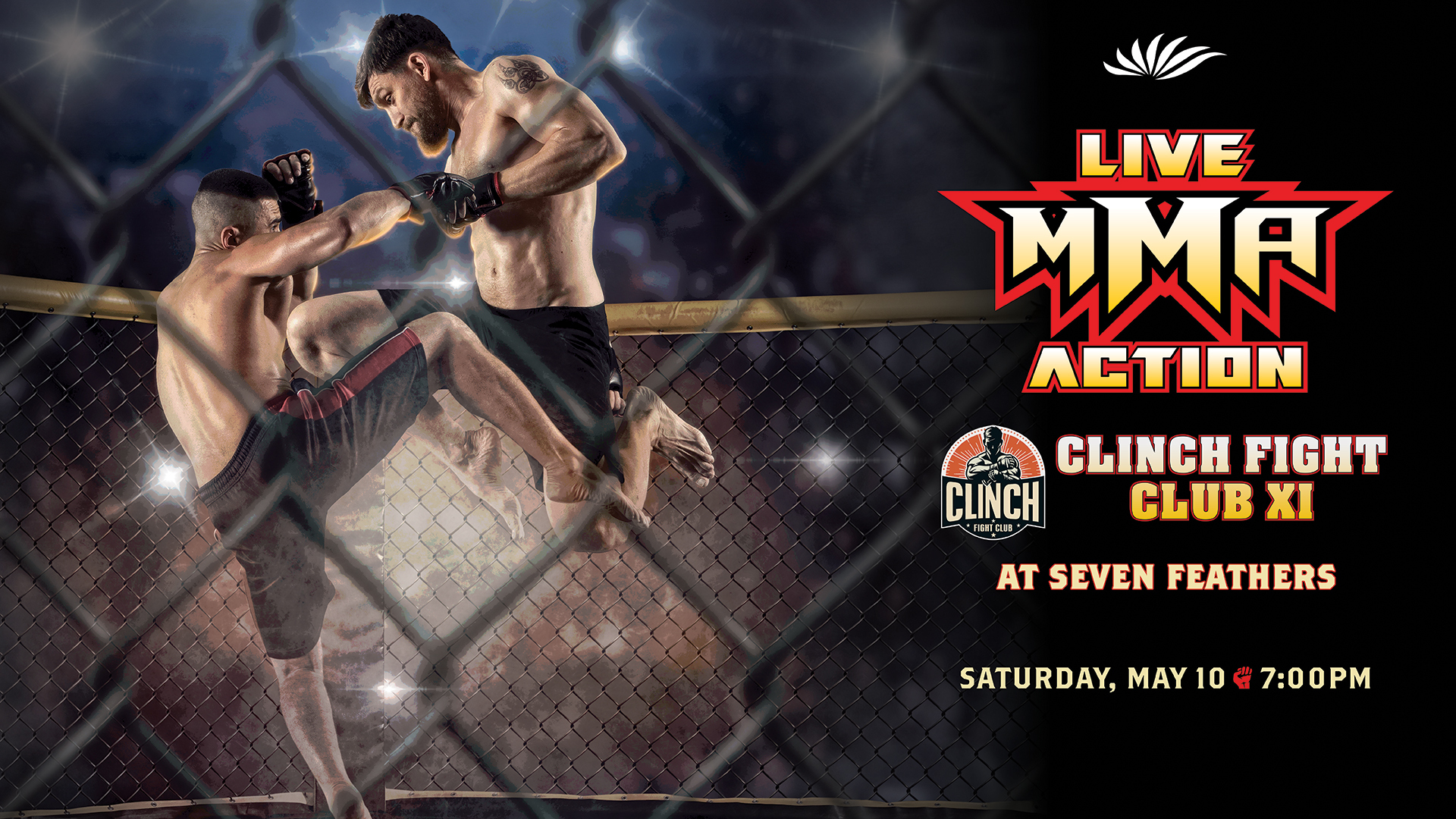 Live MMA Returns To Seven Feathers Casino Resort In Canyonville Oregon