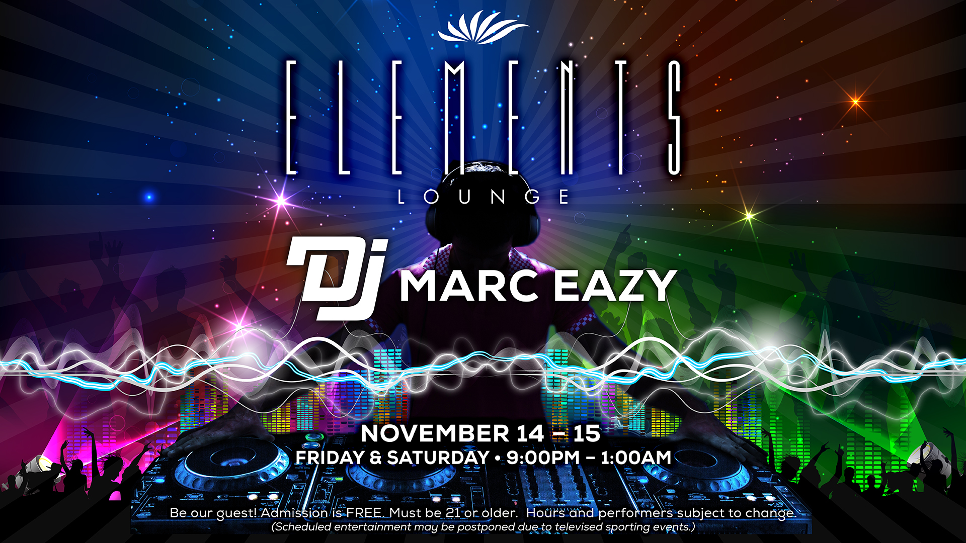 Seven Feathers Casino Resort Hosts Free Live Music In Elements Lounge Wednesdays through Saturdays