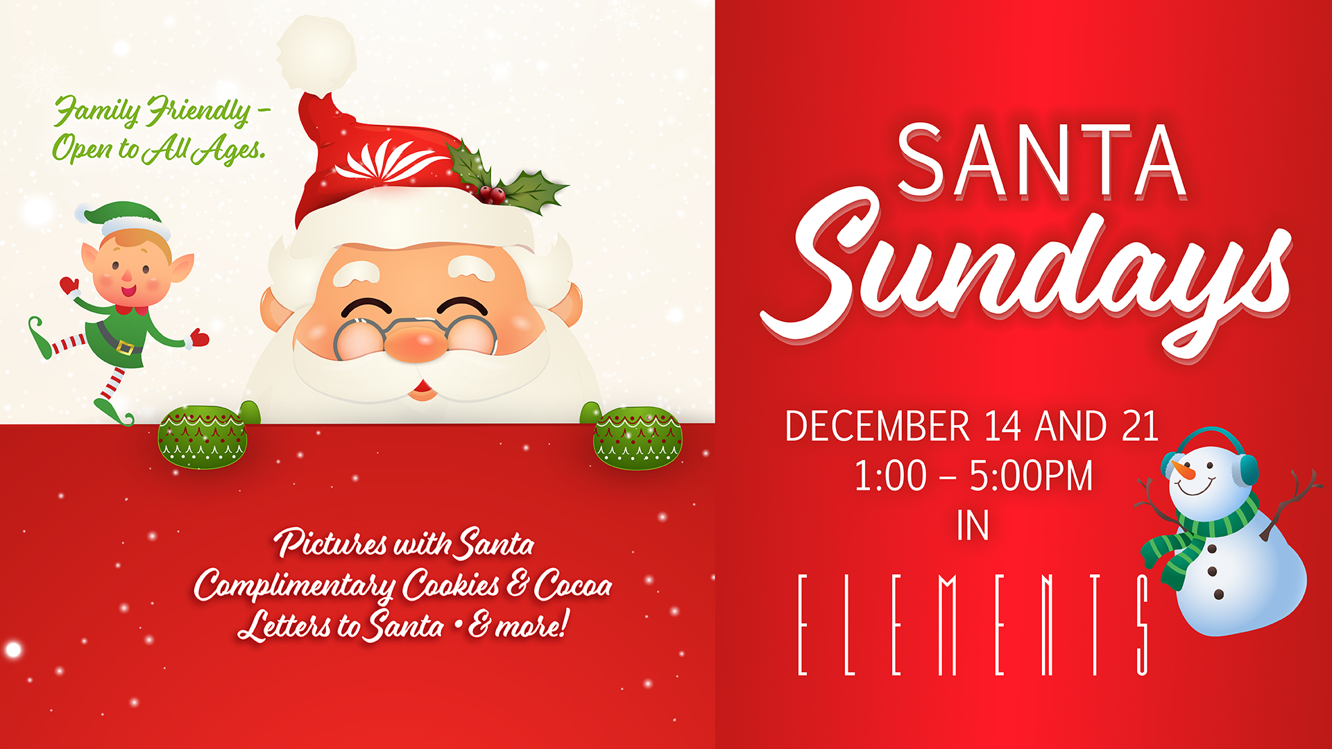Seven Feathers Casino Resort Is Hosting Photos With Santa Sunday December 14 and Sunday December 21 In Southern Oregon