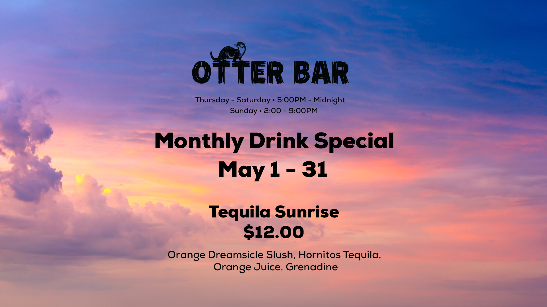 Otter Bar at Seven Feathers Serves Deliciously Chilled Mixed Drinks