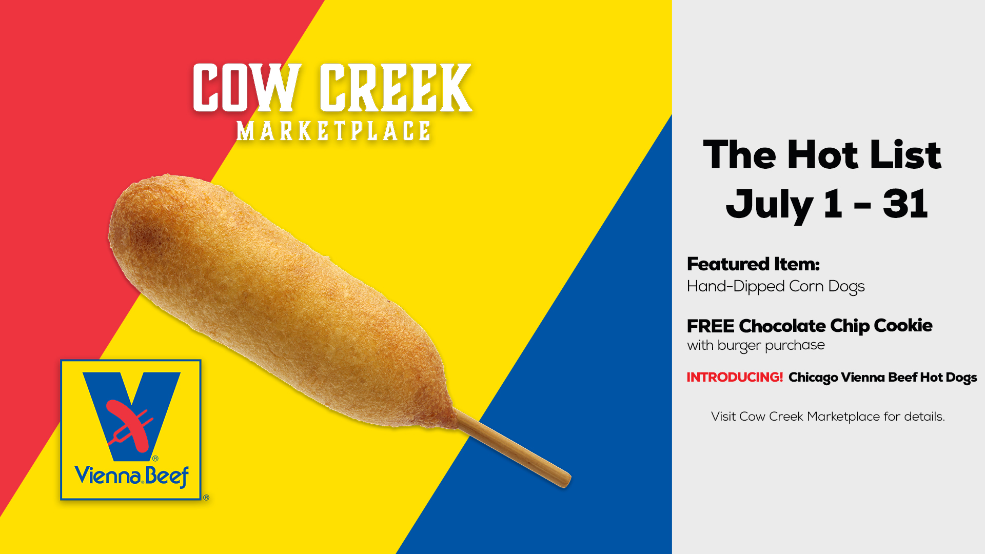 July 2026 Specialty Item At Cow Creek Marketplace inside Seven Feathers Casino