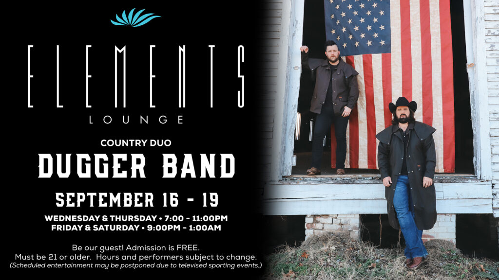 The Dugger Band Performs Live At Seven Feathers Casino Resort This September