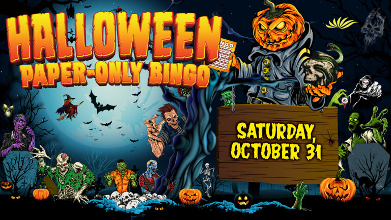 Halloween Paper-Only Bingo - Seven Feathers Casino